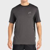 T-SHIRT BULLPADEL BECERRE NOIR TISSU BICOLORE