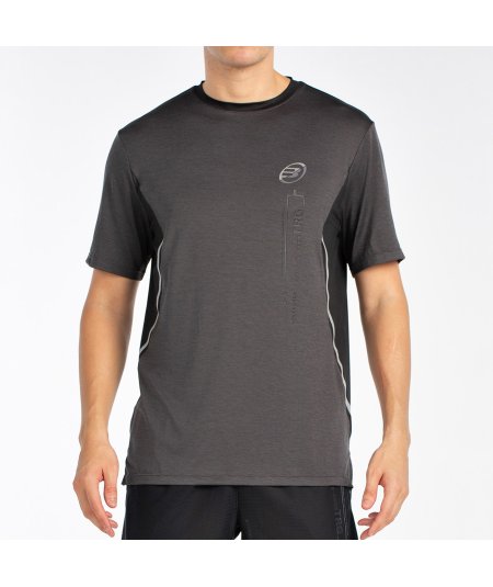 tienda de padel Madrid, tienda de padel online, tienda de padel españa, tienda de padel en linea, CAMISETA BULLPADEL BECERRE NEG