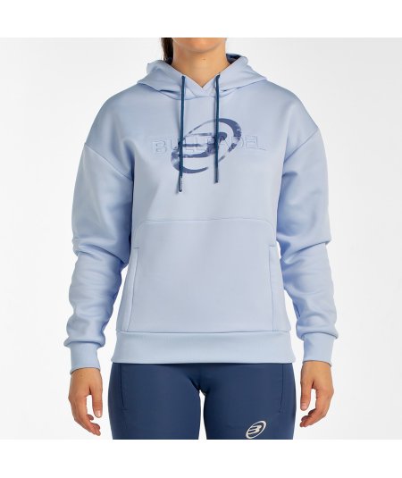 tienda de padel Madrid, tienda de padel online, tienda de padel españa, tienda de padel en linea, SUDADERA BULLPADEL BEFAS AZUL 