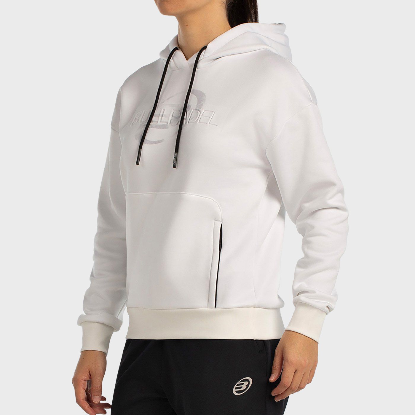 BULLPADEL BEFAS WHITE SWEATSHIRT