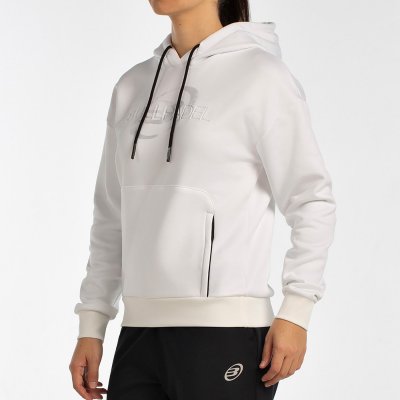 tienda de padel Madrid, tienda de padel online, tienda de padel españa, tienda de padel en linea, SUDADERA BULLPADEL BEFAS BLANC