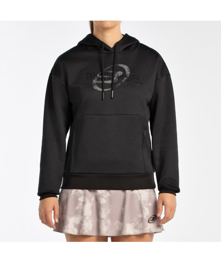 tienda de padel Madrid, tienda de padel online, tienda de padel españa, tienda de padel en linea, SUDADERA BULLPADEL BEFAS NEGRO