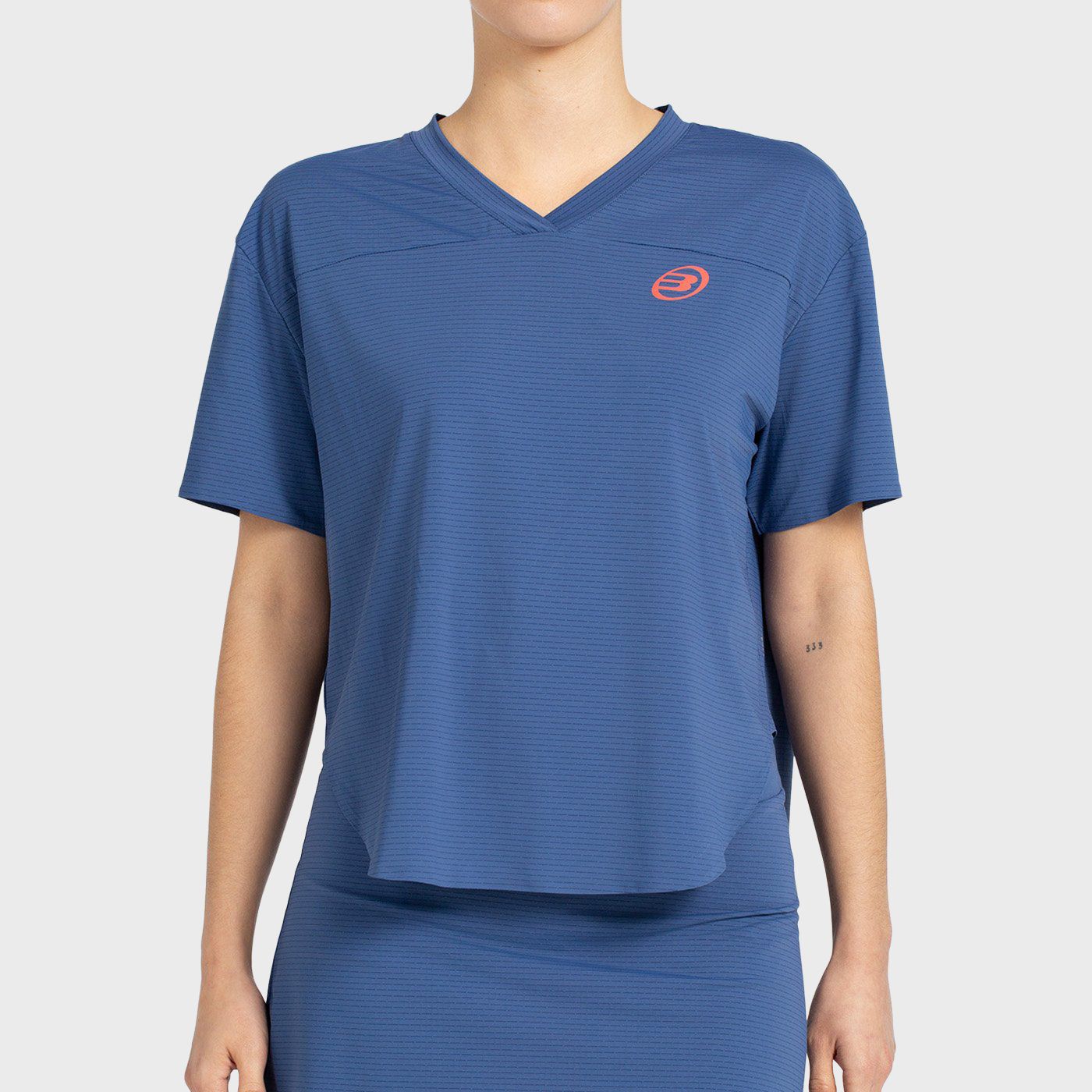 tienda de padel Madrid, tienda de padel online, tienda de padel españa, tienda de padel en linea, CAMISETA BULLPADEL BELVIS AZUL