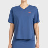 CAMISETA BULLPADEL BELVIS AZUL SOMBRA
