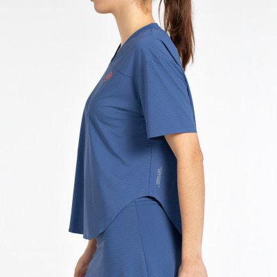 tienda de padel Madrid, tienda de padel online, tienda de padel españa, tienda de padel en linea, CAMISETA BULLPADEL BELVIS AZUL