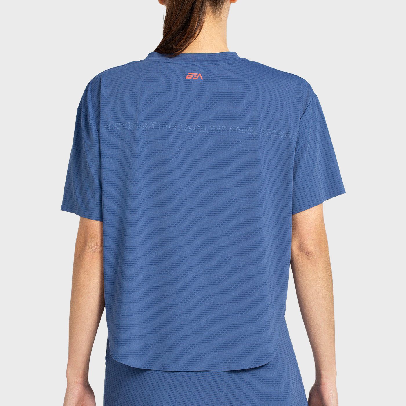 MAGLIETTA BULLPADEL BELVIS BLU OMBRETTO