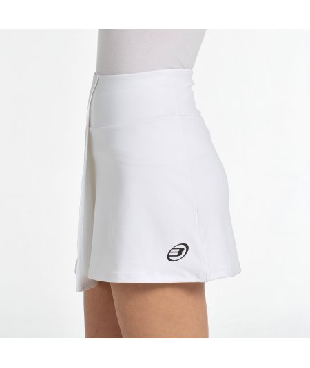 tienda de padel Madrid, tienda de padel online, tienda de padel españa, tienda de padel en linea, FALDA BULLPADEL BIELA BLANCO