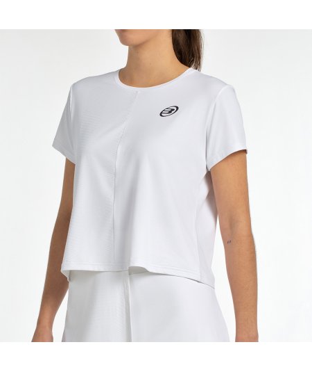 tienda de padel Madrid, tienda de padel online, tienda de padel españa, tienda de padel en linea, CAMISETA BULLPADEL BILME BLANC