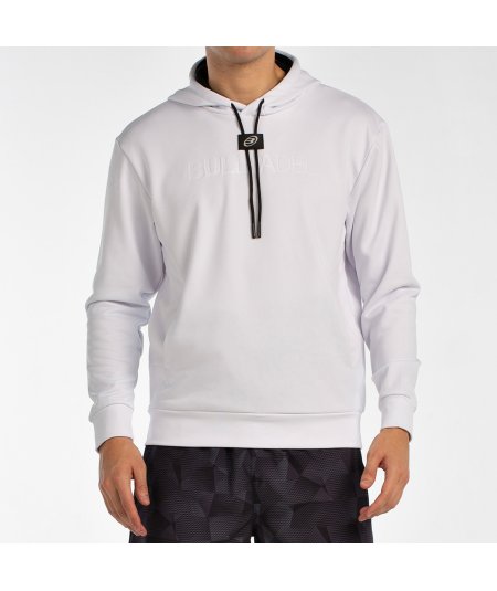 tienda de padel Madrid, tienda de padel online, tienda de padel españa, tienda de padel en linea, SUDADERA BULLPADEL BINEE BLANC