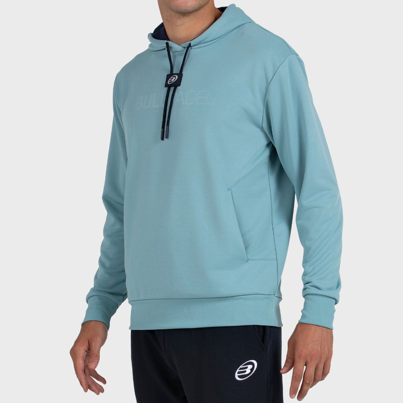 FELPA BULLPADEL BINEE VERDE AZZURRO