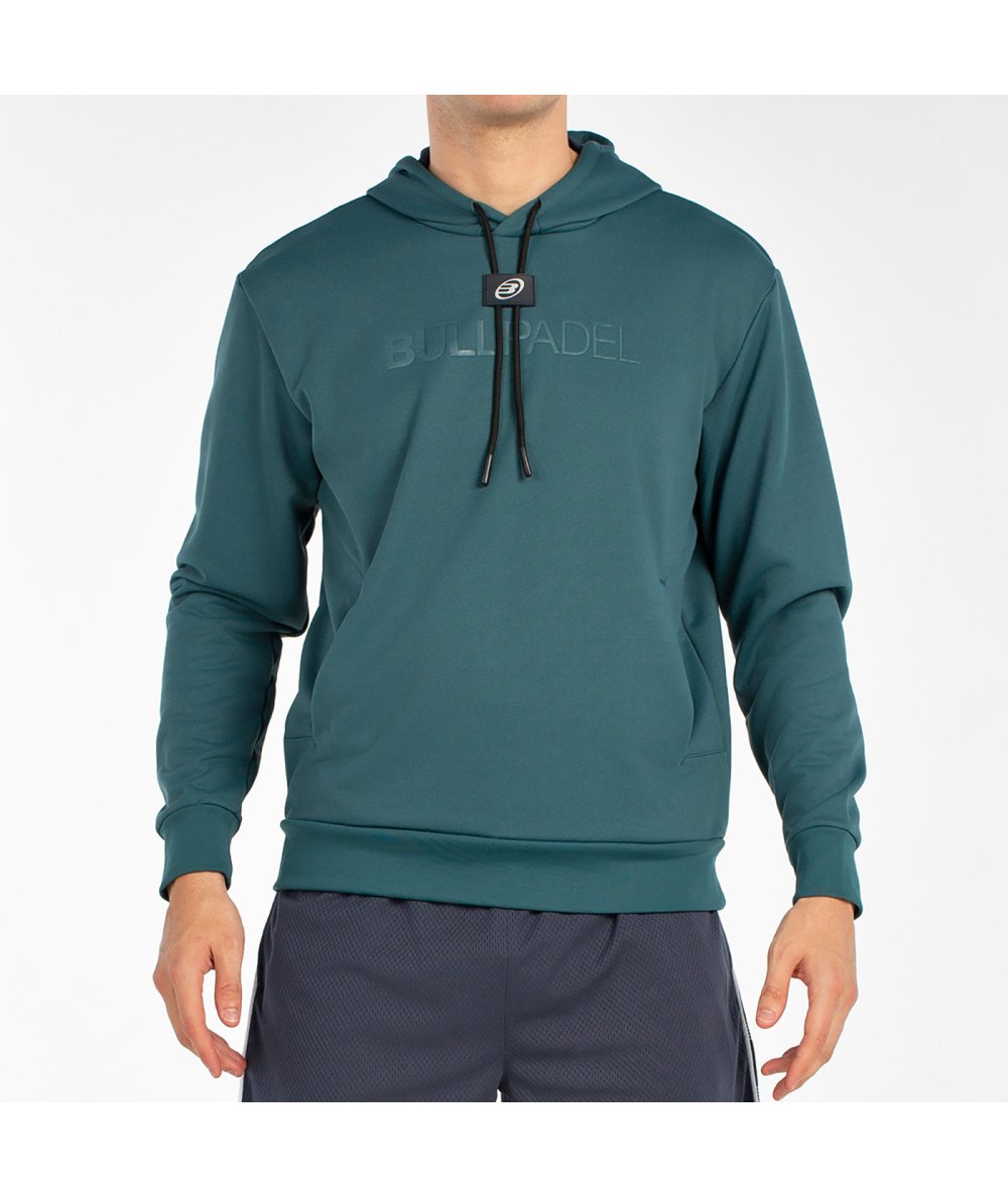 tienda de padel Madrid, tienda de padel online, tienda de padel españa, tienda de padel en linea, SUDADERA BULLPADEL BINEE VERDE