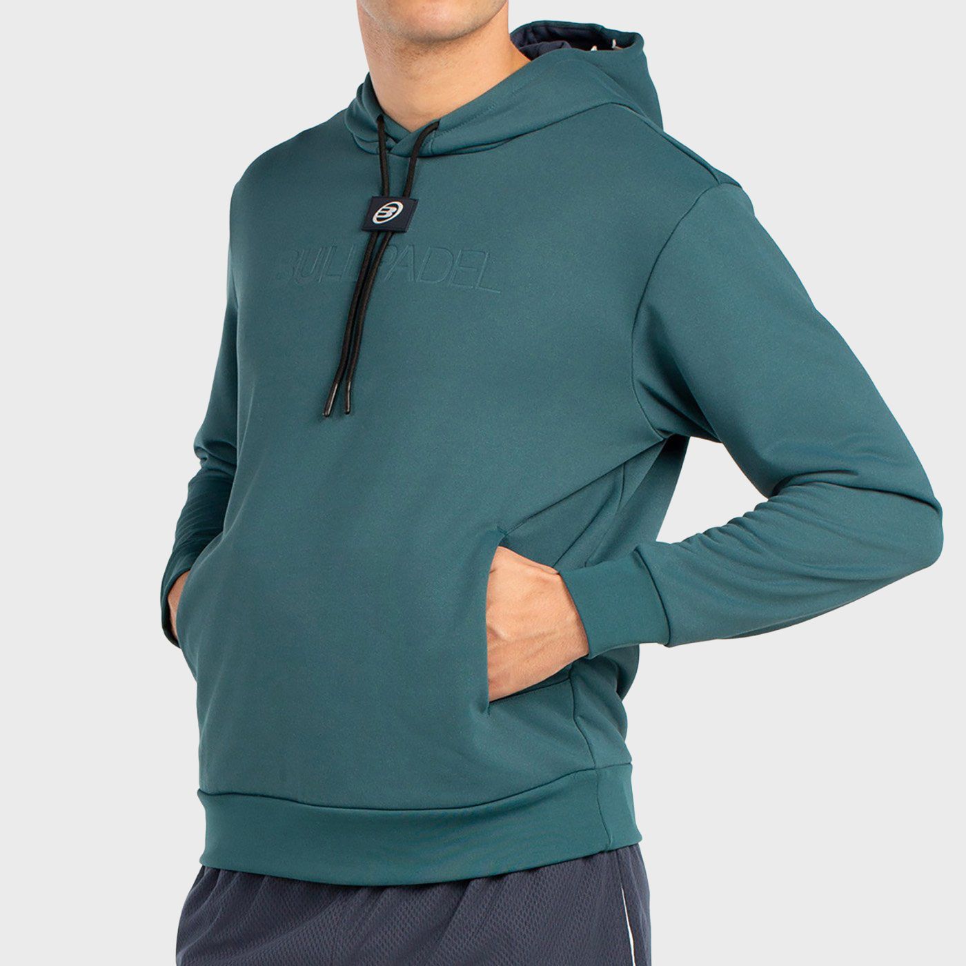 SWEATSHIRT BULLPADEL BINEE VERT FONCÉ