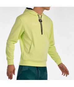 tienda de padel Madrid, tienda de padel online, tienda de padel españa, tienda de padel en linea, SUDADERA BULLPADEL BINEE LIMON
