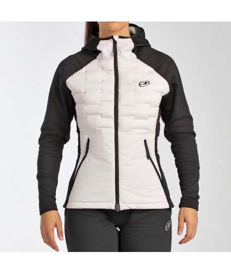 tienda de padel Madrid, tienda de padel online, tienda de padel españa, tienda de padel en linea, ANORAK BULLPADEL BORACI BLANCO