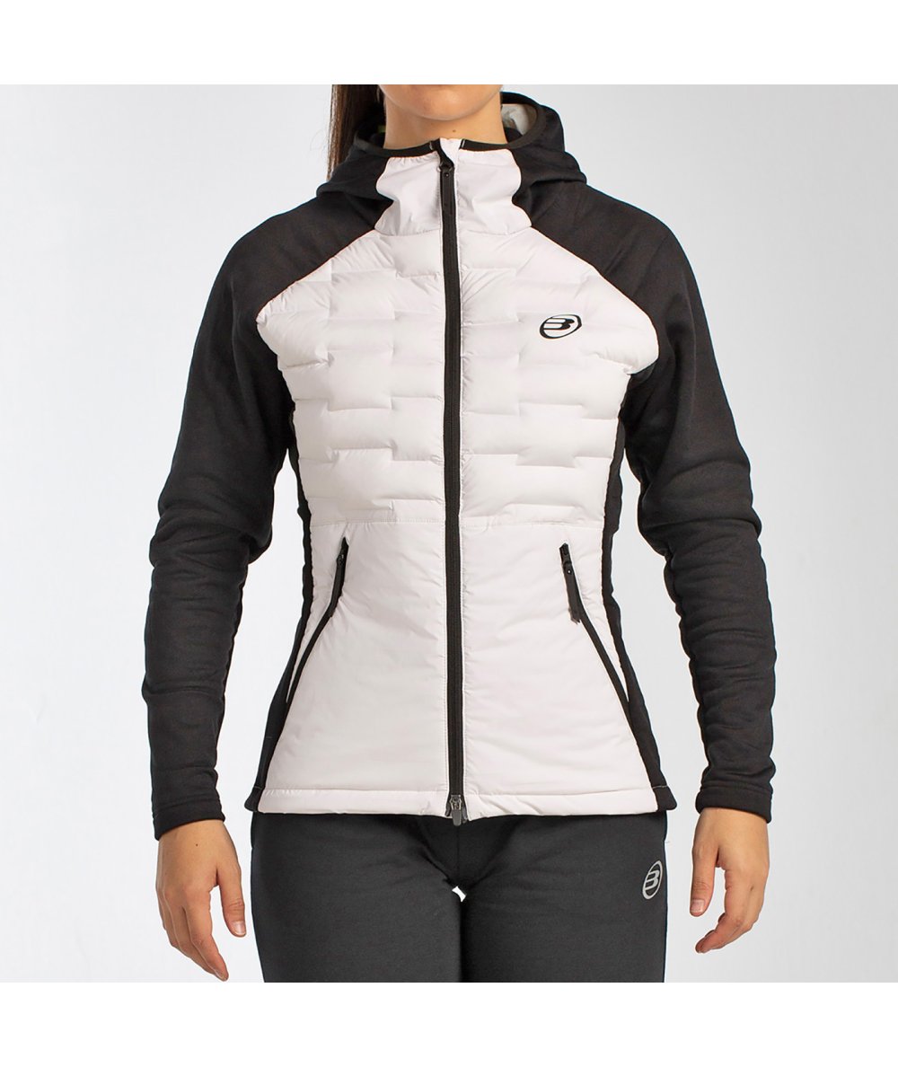 tienda de padel Madrid, tienda de padel online, tienda de padel españa, tienda de padel en linea, ANORAK BULLPADEL BORACI BLANCO