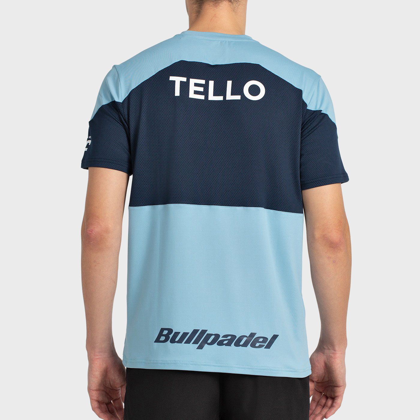 T-SHIRT BULLPADEL TELLO 25I VERDE AZZURRO
