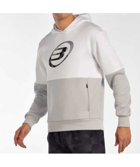 tienda de padel Madrid, tienda de padel online, tienda de padel españa, tienda de padel en linea, SUDADERA BULLPADEL BOYAL BLANC