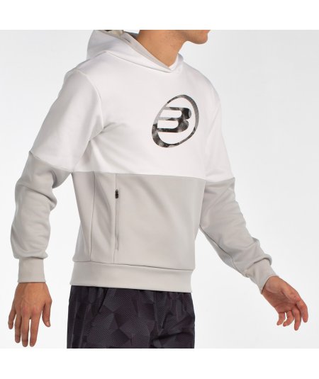 tienda de padel Madrid, tienda de padel online, tienda de padel españa, tienda de padel en linea, SUDADERA BULLPADEL BOYAL BLANC
