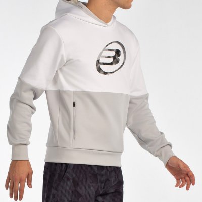 tienda de padel Madrid, tienda de padel online, tienda de padel españa, tienda de padel en linea, SUDADERA BULLPADEL BOYAL BLANC