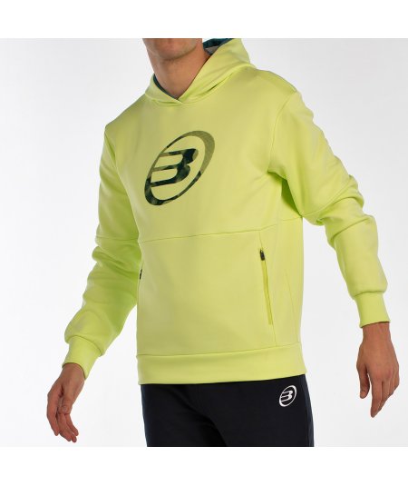 tienda de padel Madrid, tienda de padel online, tienda de padel españa, tienda de padel en linea, SUDADERA BULLPADEL BOYAL LIMON