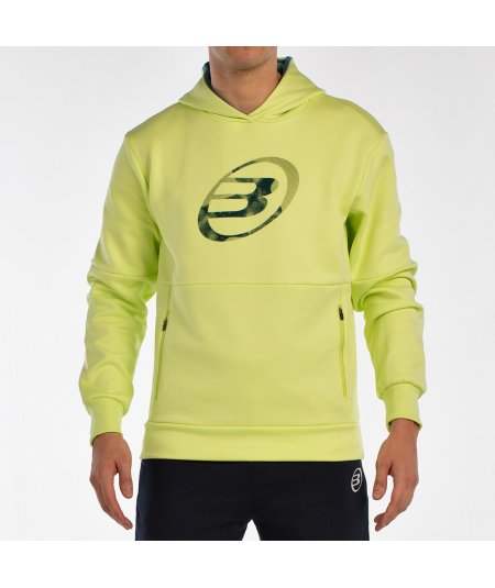 tienda de padel Madrid, tienda de padel online, tienda de padel españa, tienda de padel en linea, SUDADERA BULLPADEL BOYAL LIMON