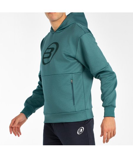tienda de padel Madrid, tienda de padel online, tienda de padel españa, tienda de padel en linea, SUDADERA BULLPADEL BOYAL VERDE