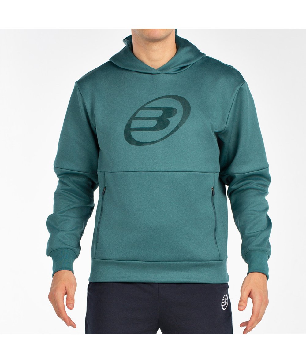 tienda de padel Madrid, tienda de padel online, tienda de padel españa, tienda de padel en linea, SUDADERA BULLPADEL BOYAL VERDE