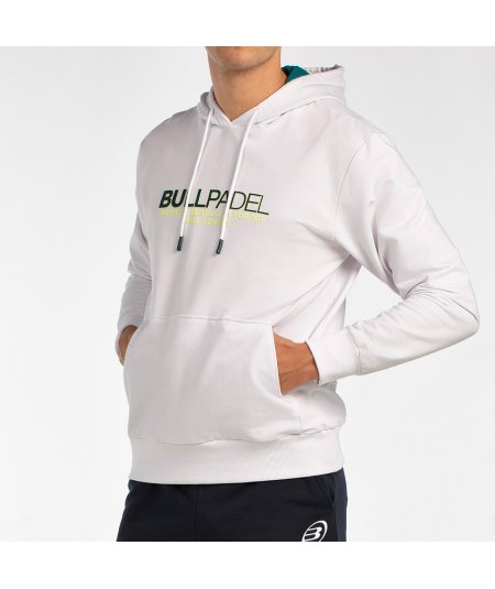 tienda de padel Madrid, tienda de padel online, tienda de padel españa, tienda de padel en linea, SUDADERA BULLPADEL BOYEN BLANC