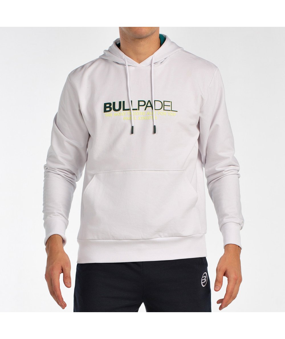 tienda de padel Madrid, tienda de padel online, tienda de padel españa, tienda de padel en linea, SUDADERA BULLPADEL BOYEN BLANC