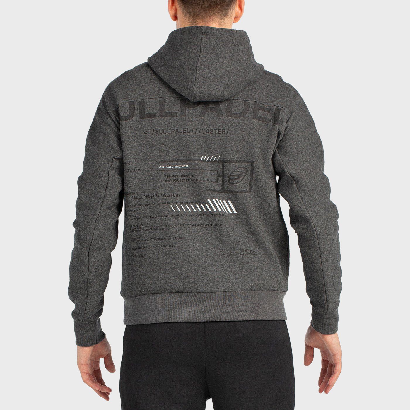 SWEAT-SHIRT BULLPADEL BREAS NOIR VIGORE