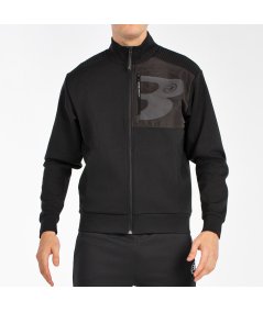 tienda de padel Madrid, tienda de padel online, tienda de padel españa, tienda de padel en linea, SUDADERA BULLPADEL BREEN NEGRO