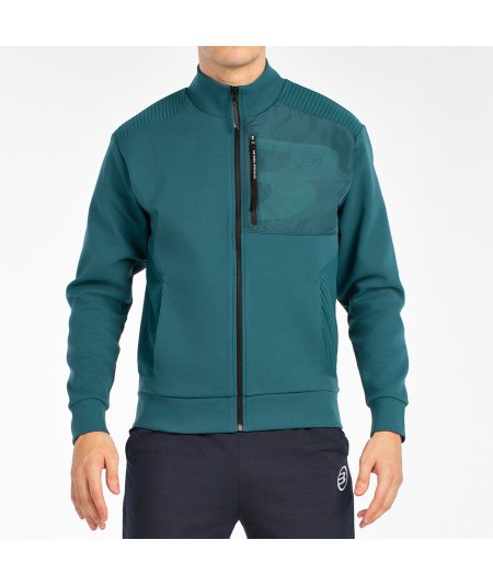 tienda de padel Madrid, tienda de padel online, tienda de padel españa, tienda de padel en linea, SUDADERA BULLPADEL BREEN VERDE