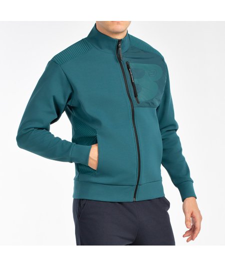 tienda de padel Madrid, tienda de padel online, tienda de padel españa, tienda de padel en linea, SUDADERA BULLPADEL BREEN VERDE