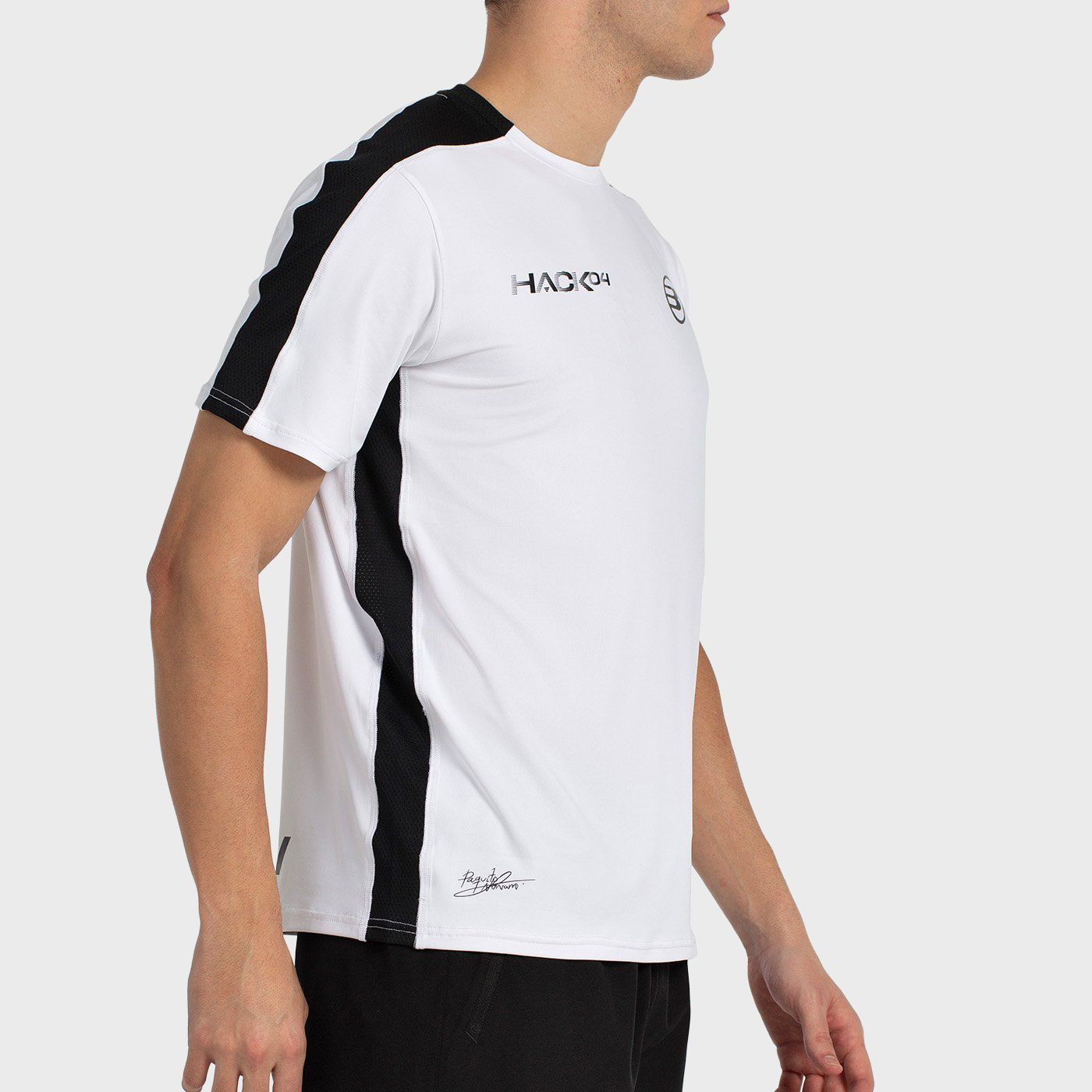 T-SHIRT BULLPADEL PAQUITO 25I BIANCO