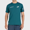 CAMISETA BULLPADEL PAQUITO 25I VERDE OSCURO
