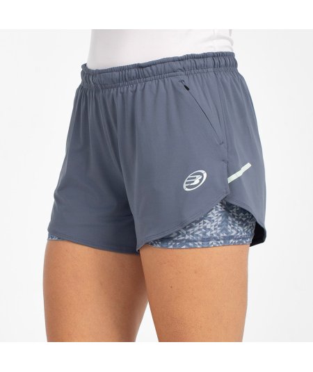 tienda de padel Madrid, tienda de padel online, tienda de padel españa, tienda de padel en linea, SHORT BULLPADEL OZONO AZUL LAV