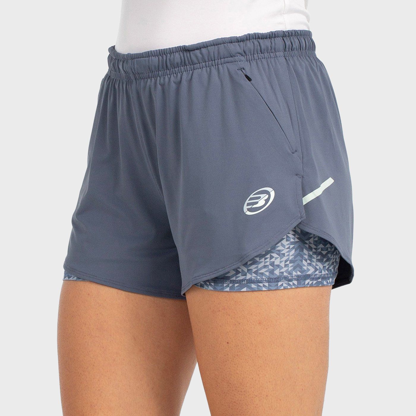 SHORTS BULLPADEL OZONO BLU LAVATO