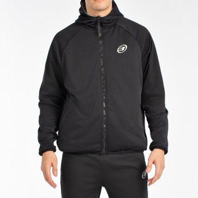 tienda de padel Madrid, tienda de padel online, tienda de padel españa, tienda de padel en linea, CHAQUETA BULLPADEL BUCES NEGRO