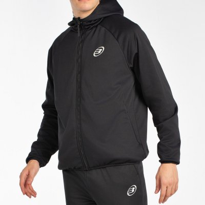 tienda de padel Madrid, tienda de padel online, tienda de padel españa, tienda de padel en linea, CHAQUETA BULLPADEL BUCES NEGRO