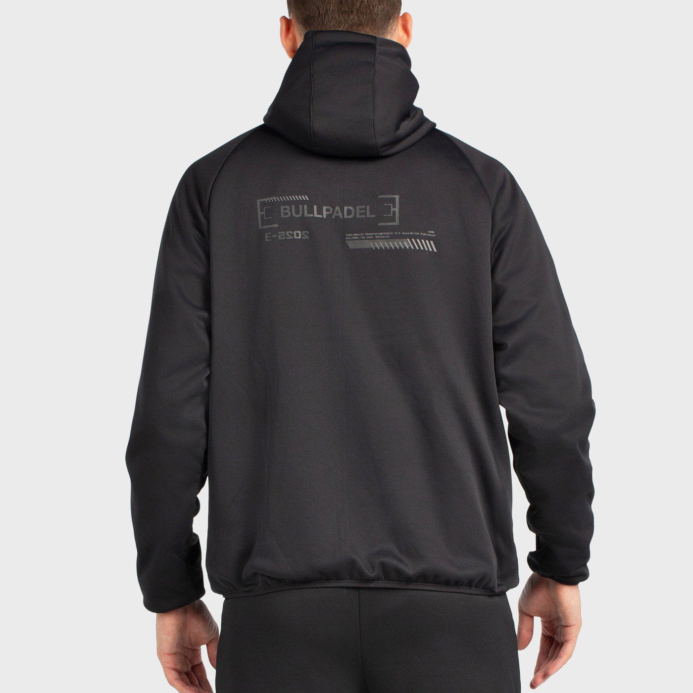 VESTE BULLPADEL BUCES NOIR/PIERRE