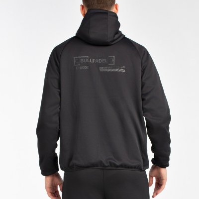 tienda de padel Madrid, tienda de padel online, tienda de padel españa, tienda de padel en linea, CHAQUETA BULLPADEL BUCES NEGRO