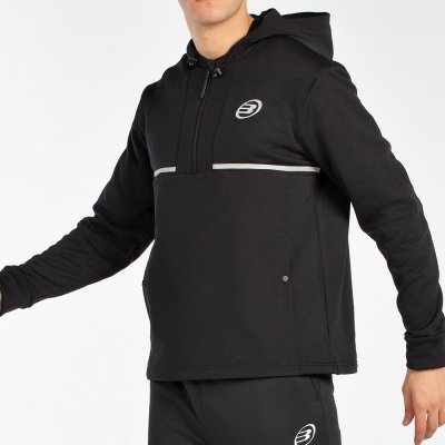 tienda de padel Madrid, tienda de padel online, tienda de padel españa, tienda de padel en linea, SUDADERA BULLPADEL BUZAS NEGRO
