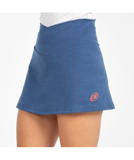 tienda de padel Madrid, tienda de padel online, tienda de padel españa, tienda de padel en linea, FALDA BULLPADEL CASTULA AZUL S