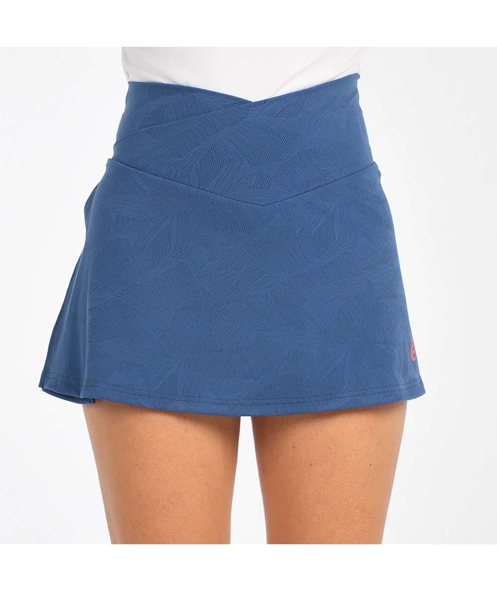 tienda de padel Madrid, tienda de padel online, tienda de padel españa, tienda de padel en linea, FALDA BULLPADEL CASTULA AZUL S