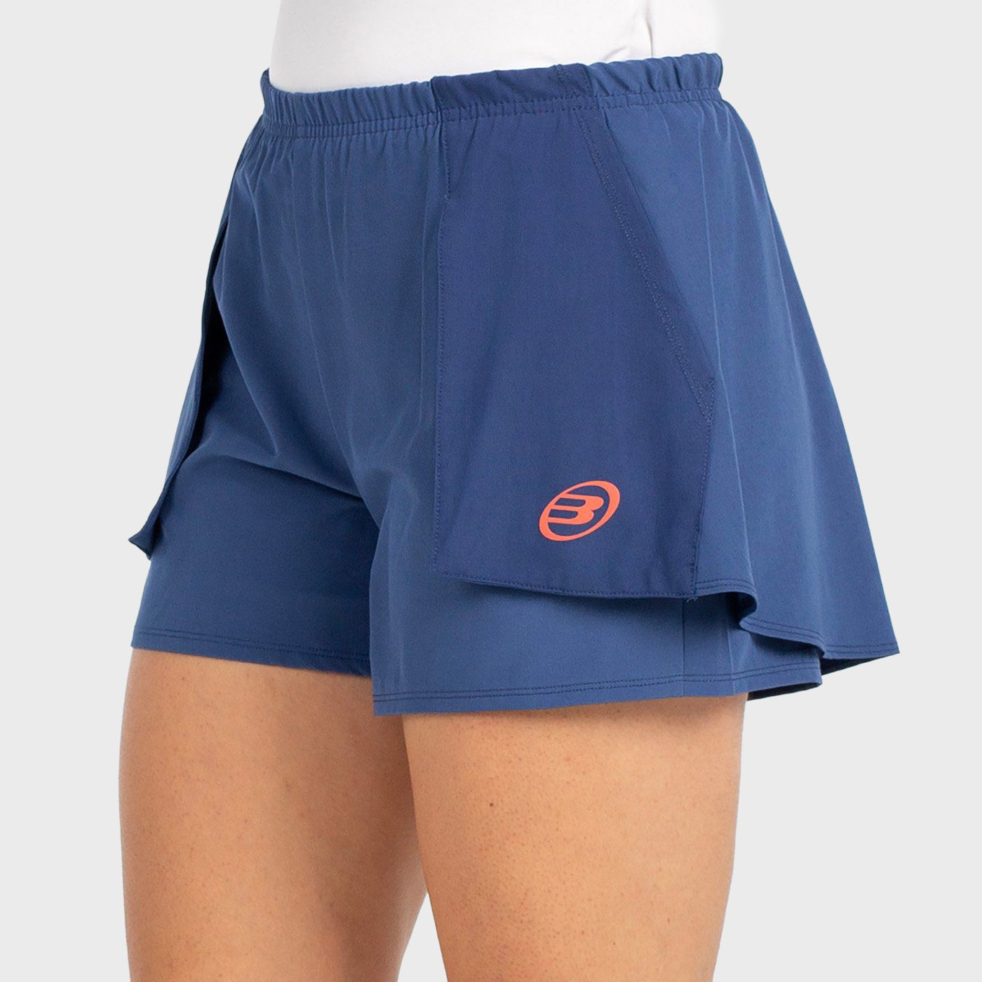 tienda de padel Madrid, tienda de padel online, tienda de padel españa, tienda de padel en linea, FALDA BULLPADEL CHALAN AZUL SO