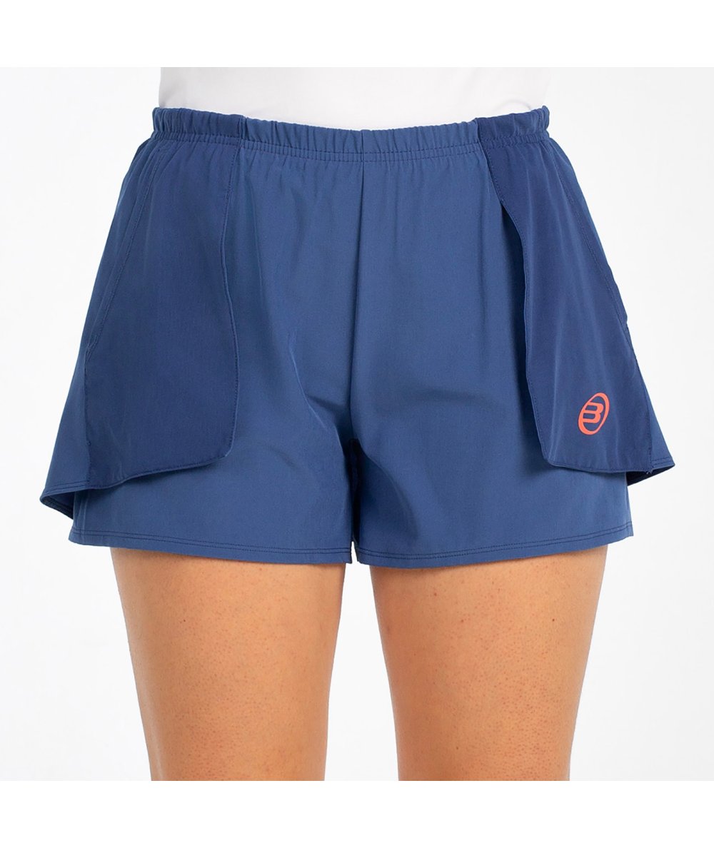 tienda de padel Madrid, tienda de padel online, tienda de padel españa, tienda de padel en linea, FALDA BULLPADEL CHALAN AZUL SO