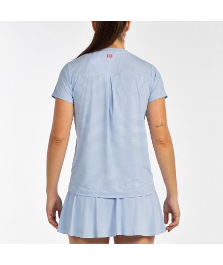 tienda de padel Madrid, tienda de padel online, tienda de padel españa, tienda de padel en linea, CAMISETA BULLPADEL CHAMUY AZUL