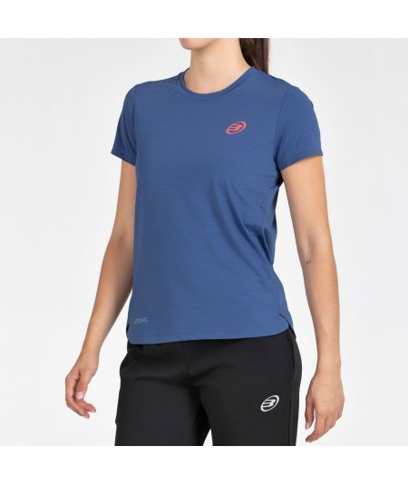 tienda de padel Madrid, tienda de padel online, tienda de padel españa, tienda de padel en linea, CAMISETA BULLPADEL CHAMUY AZUL