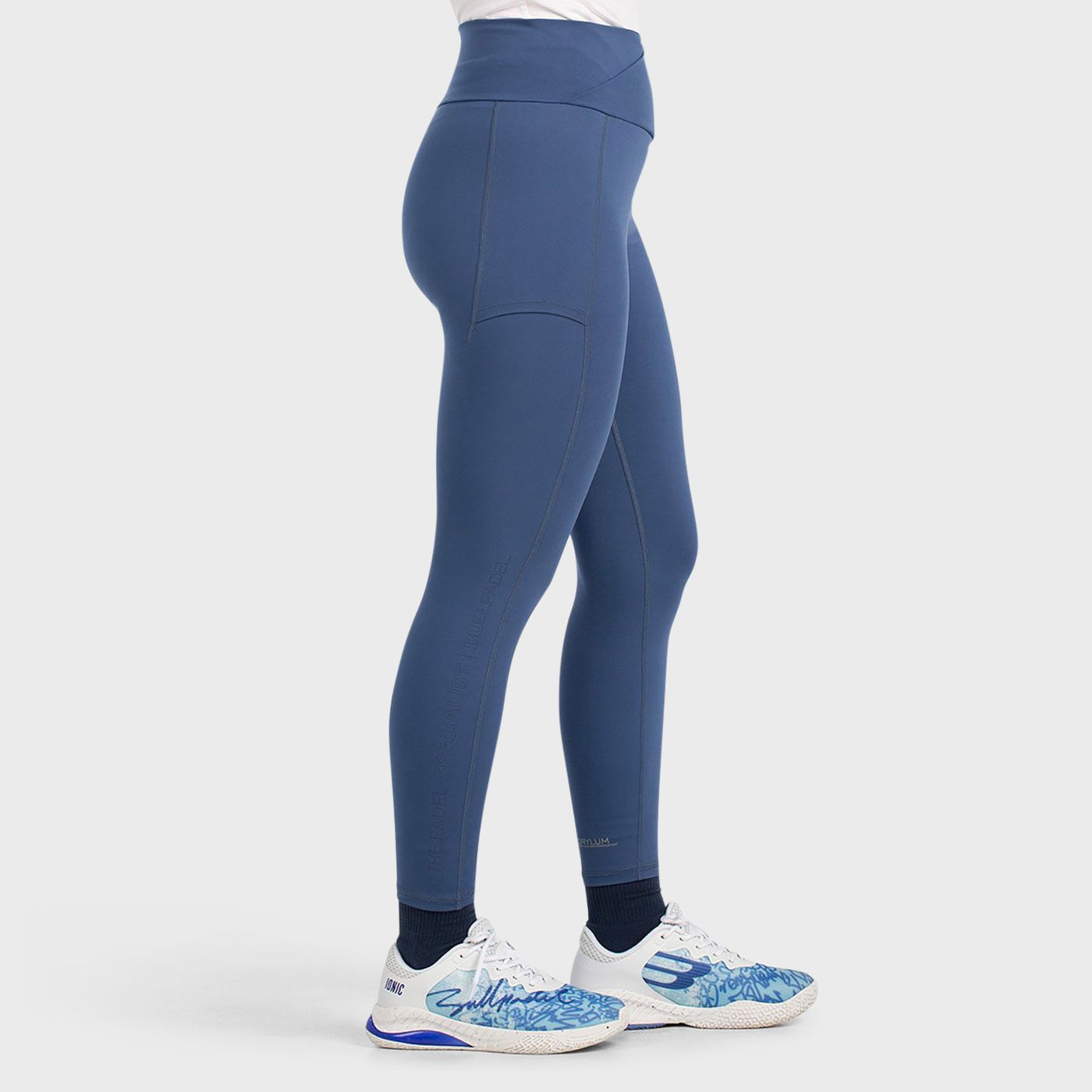 LEGGINGS BULLPADEL CUJAN BLU OMBRETTO