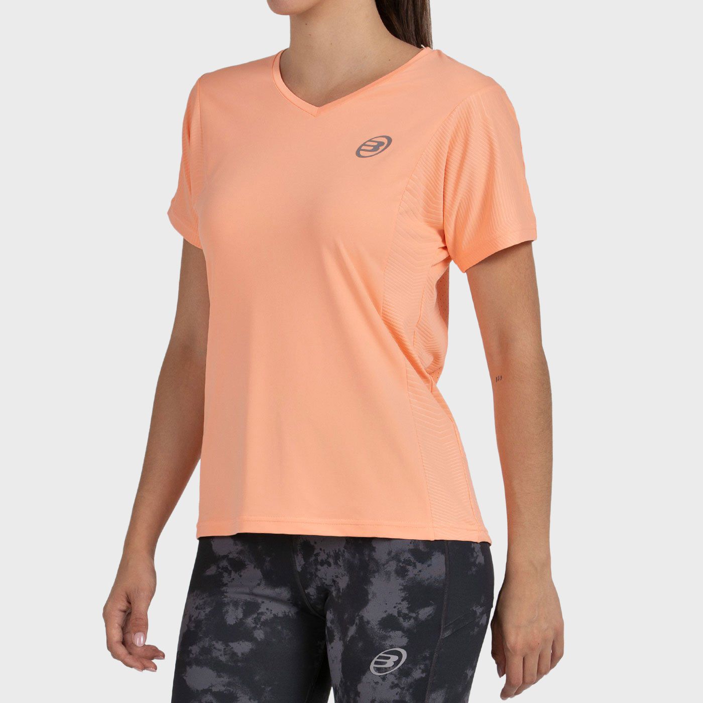 T-SHIRT BULLPADEL ECHES ALBICOCCA